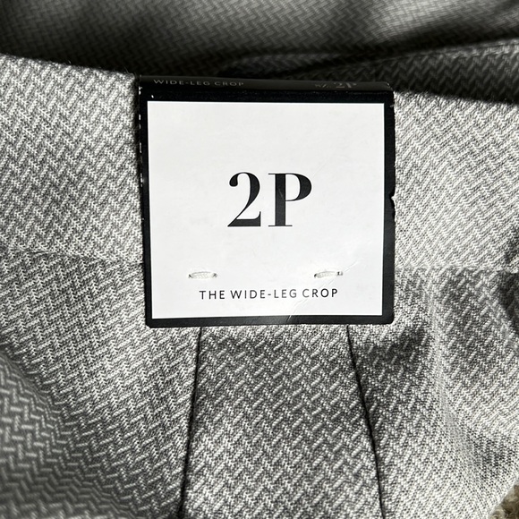 ⭐️HP⭐️NWT WHBM Petite Wide Leg Crop Pants - Picture 5 of 9